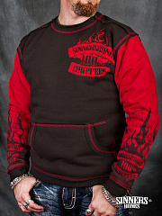 Man's Sweatshirt "100% CHOPPERS"