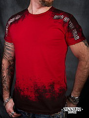 Man’s T-Shirt "BURN on the ROAD"