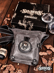 Leather Biker Bag  