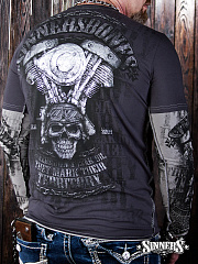 Man's Long Sleeve Shirt "Bikers Don't Leak Oil"