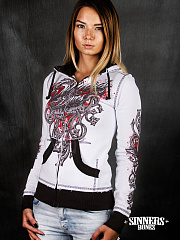 Women's Hoodie "Cantus Cycneus"