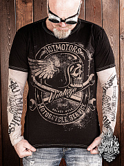 Mens Long Sleeve Shirt HOT MOTORS 