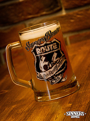 Beer Glass "ROUTE 66"
