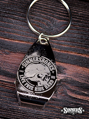 Keychain Bottle Openers "Live Free Ride Hard"