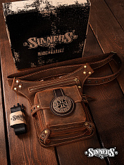 Leather Biker Bag 
