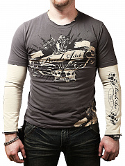 Man's Long Sleeve Shirt "BadAssWear"